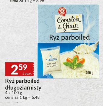 E.Leclerc Ryż parboiled wiodąca marka comptoir de grain oferta