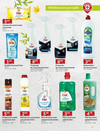 E.Leclerc Spray do pielęgnacji mebli wiodąca marka clair oferta