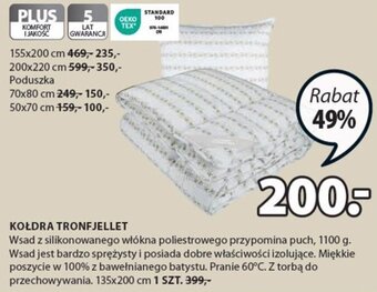 JYSK Kołdra Tronfjellet 135x200cm oferta