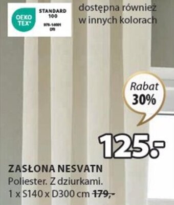 Zasłona Nesvatn 1xS140xD300cm