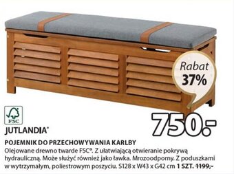JYSK Jutlandia pojemnik do przechowywania karlby 128x43x42cm oferta
