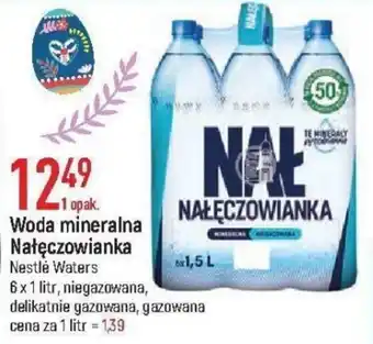 E.Leclerc Nestle Waters Nałęczowianka Woda mineralna 1l oferta