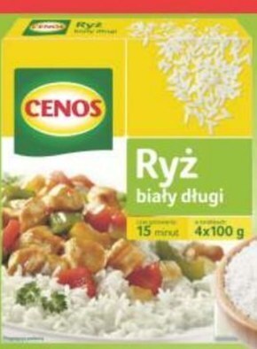 Arhelan Cenos ryż biały długi 400 g (4 torebki) oferta