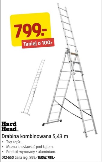 Jula Drabina hard head oferta