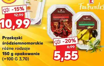 Kaufland Przekąski śródziemnomorskie 150g oferta