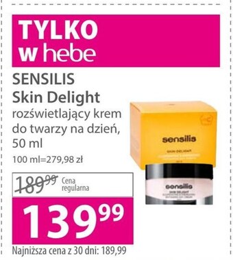 Hebe Krem do twarzy sensilis oferta