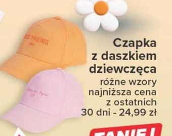 Carrefour Czapka dziewczęca oferta