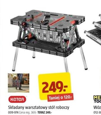 Jula Składany warsztatowy stół roboczy oferta