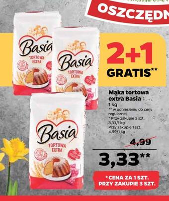 Mąka tortowa extra basia