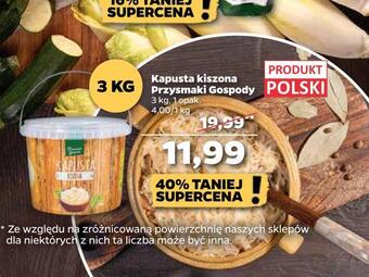 Netto Kapusta kiszona przysmaki gospody oferta