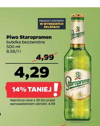 Netto Piwo staropramen oferta