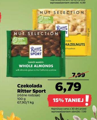 Netto Czekolada ritter sport oferta