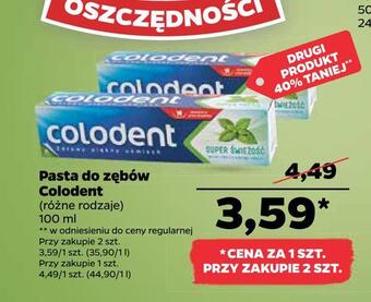 Netto Pasta do zębów colodent oferta