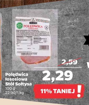 Netto Polędwica łososiowa stół sołtysa oferta