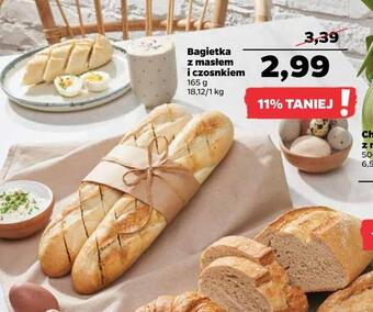 Bagietka z masłem i czosnkiem