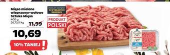 Netto Mięso mielone wieprzowo-wołowe sztuka mięsa oferta