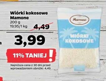 Netto Wiórki kokosowe mamone oferta