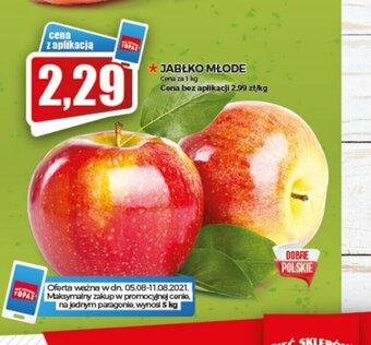Topaz Jabłko młode 1kg oferta