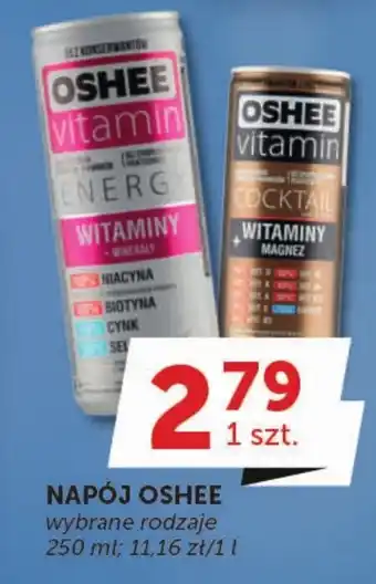 Groszek Oshee Napój wybrane rodzaje 250 ml oferta