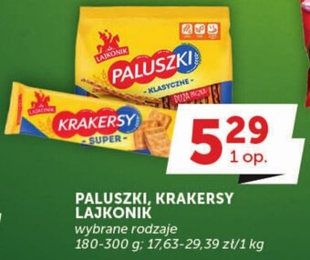 Groszek Lajkonik Paluszki, Krakersy 180-300 g oferta