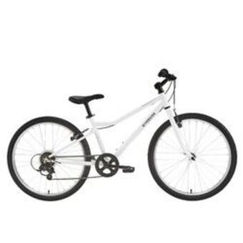 Decathlon Rower trekkingowy dziecięcy btwin riverside 100 24" oferta