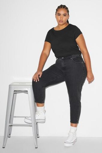 C&A Clockhouse - mom jeans - wysoki stan oferta