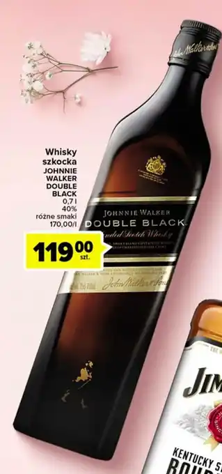 Carrefour Whisky szkocka Johnnie Walker Double Black 0,7l oferta