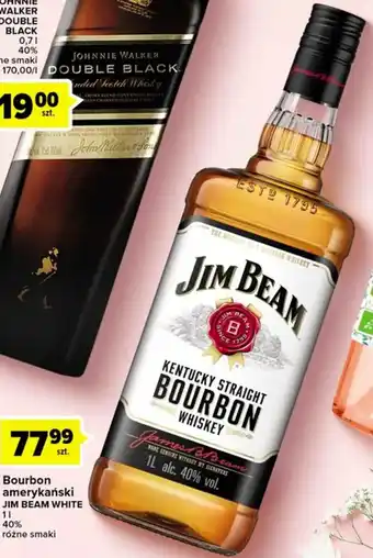 Carrefour Bourbon amerykański Jim Beam White 1l oferta