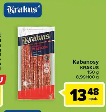 Carrefour Krakus Kabanosy 150g oferta