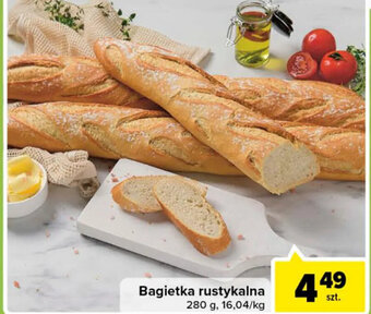 Carrefour Bagietka rustykalna 280g oferta