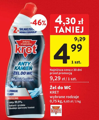 Intermarche Kret Żel do WC 0,75 kg oferta