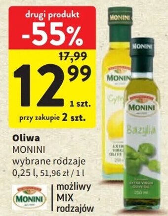 Intermarche Monini Oliwa 0,25 L oferta