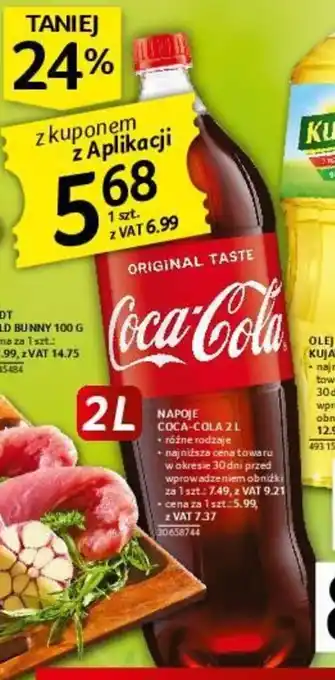 Selgros Coca-Cola Napoje 2l oferta