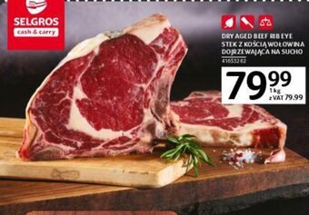 Dry Aged Beef Rib Eye Stek z kością wołowina dojrzewająca na sucho 1kg
