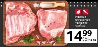 Selgros Żeberka wieprzowe trójkąty 1kg oferta