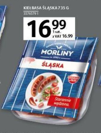 Selgros Morliny Kiełbasa śląska 735g oferta