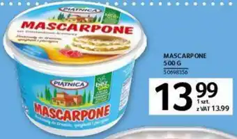 Selgros Piątnica Mascarpone 500g oferta