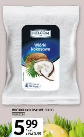 Selgros Helcom Wiórki kokosowe 300g oferta