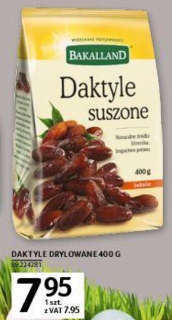 Selgros Bakalland Daktyle drylowane 400g oferta