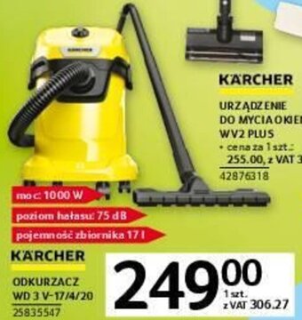Selgros Karcher Odkurzacz WD 3 V-17/4/20 oferta