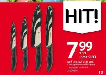 Selgros Nóż obierak 9 cm NOX oferta