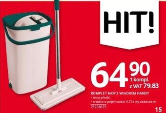 Selgros Komplet Mop z Wiadrem Handy oferta