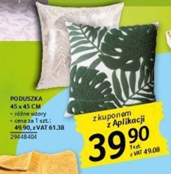 Selgros Poduszka 45 x 45 cm oferta