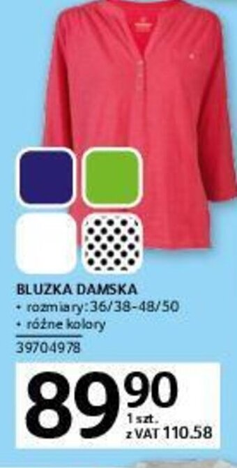 Selgros Bluzka Damska oferta