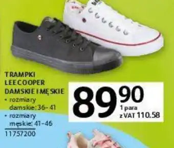 Selgros Lee Cooper Trampki Damskie i Męskie oferta