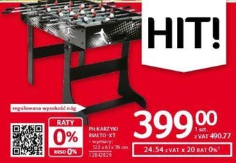 Selgros Piłkarzyki Rialto-XT oferta