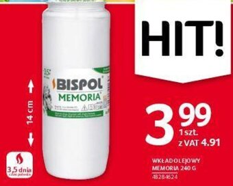Selgros Wkład olejowy Memoria 240 g oferta