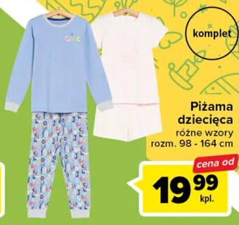 Carrefour Piżama dziecięca oferta