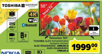 Toshiba Telewizor 50" QLED 50QA5D63DG