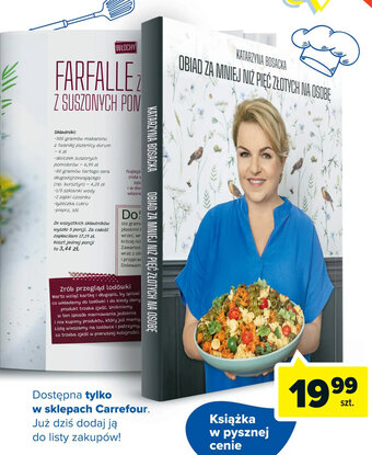 Carrefour Książka Obiad za mniej niż pięć złotych oferta